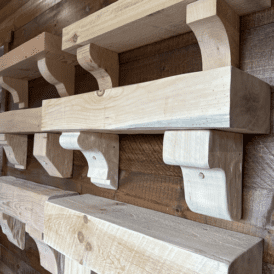 Beautiful Custom Wood Mantles for Fireplaces
